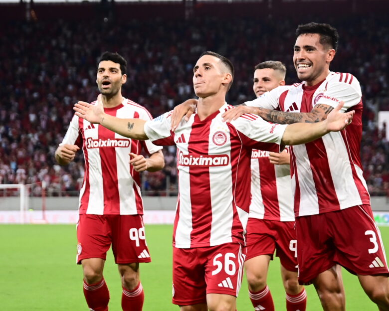 Ολυμπιακός – Πανσερραϊκός 5-0: «Ερυθρόλευκο» πάρτι στην επιστροφή Ποντένσε στο «Γ. Καραϊσκάκης»