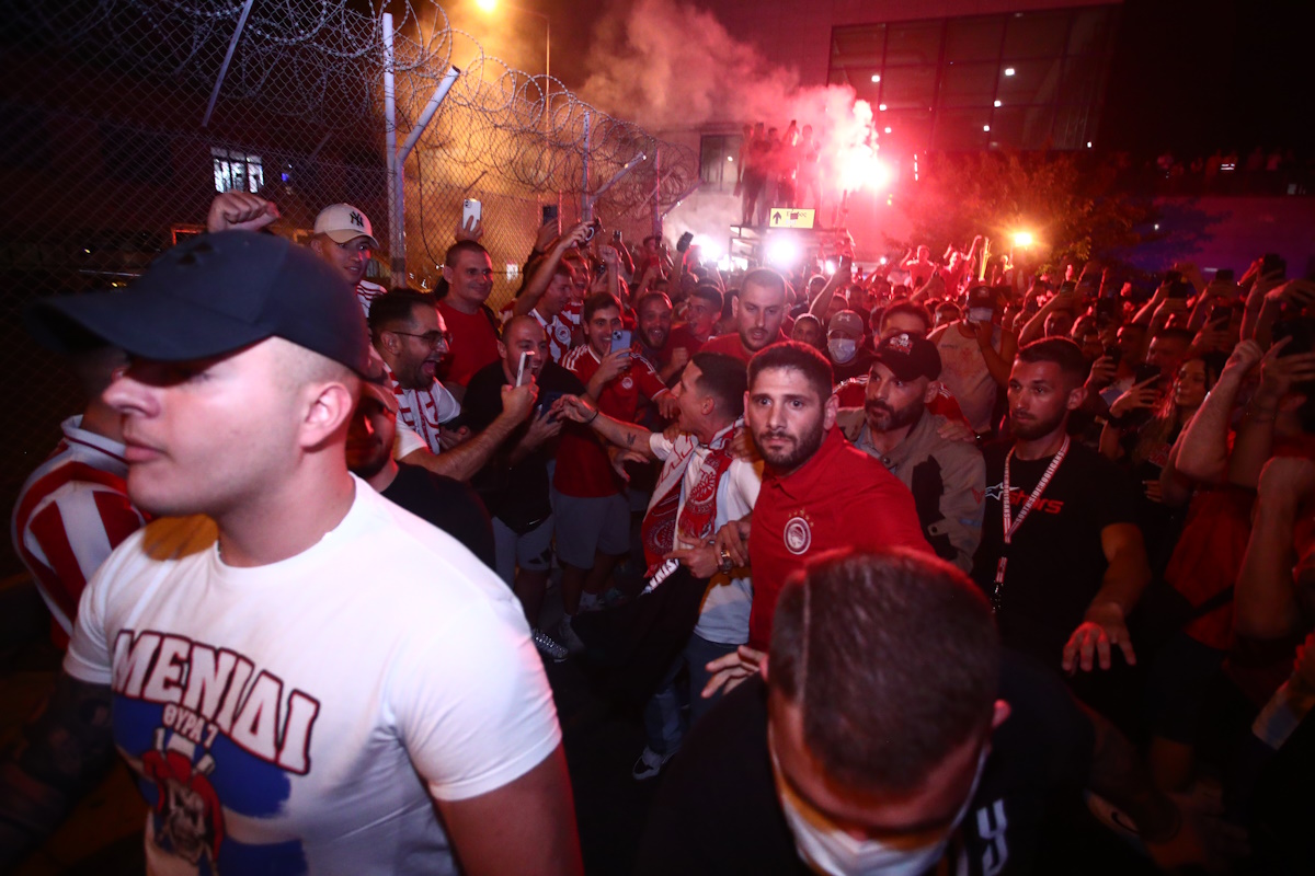 Ο Ντανιέλ Ποντένσε στο "Ελ. Βενιζέλος" (ΦΩΤΟ ΘΑΝΑΣΗΣ ΔΗΜΟΠΟΥΛΟΣ