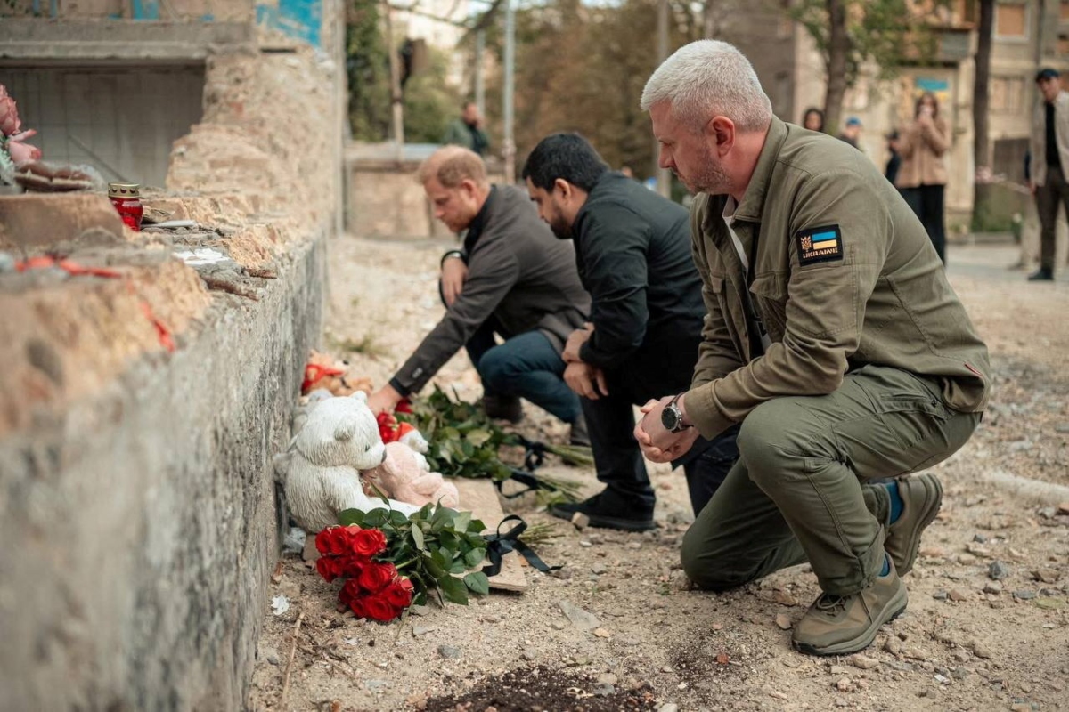 Prince Harry in Ukraine