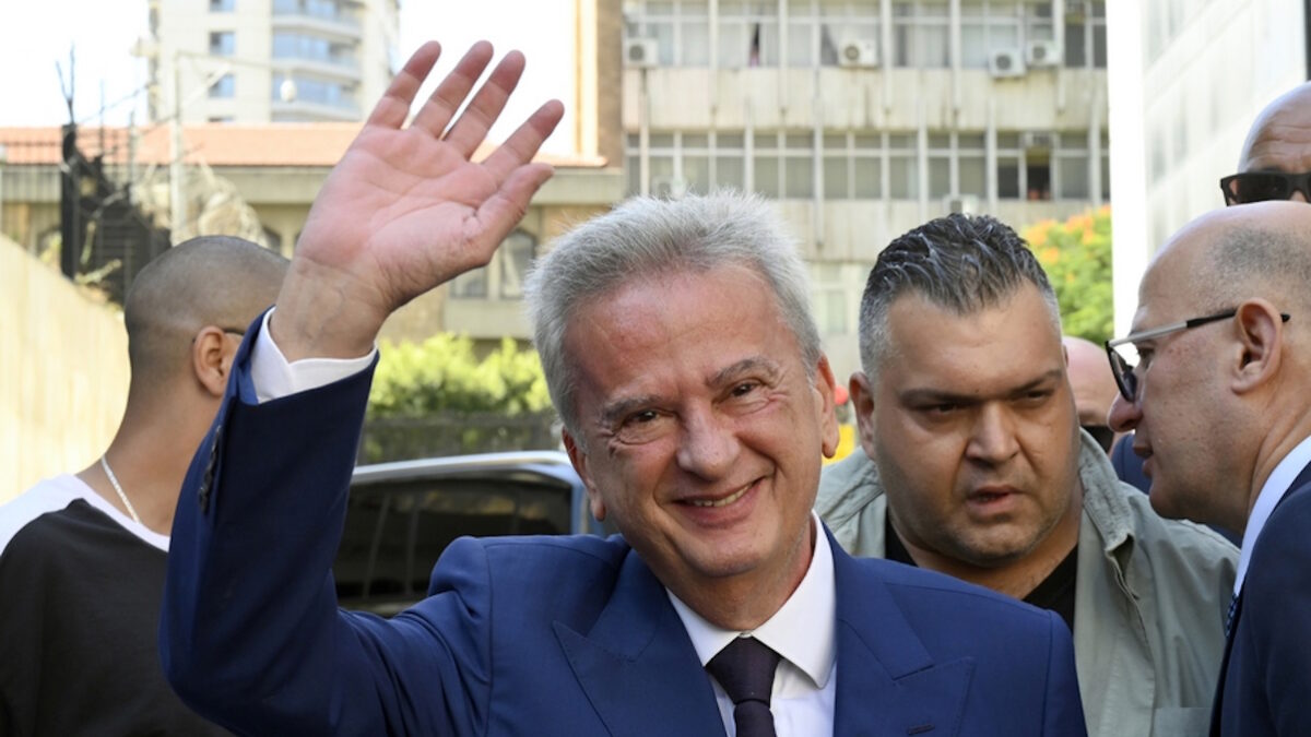 Ο πρώην διοικητής της κεντρικής τράπεζας του Λιβάνου, Ριάντ Σαλαμέ