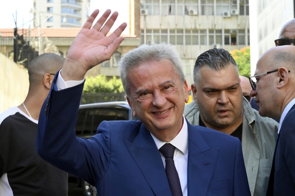 Ο πρώην διοικητής της κεντρικής τράπεζας του Λιβάνου, Ριάντ Σαλαμέ