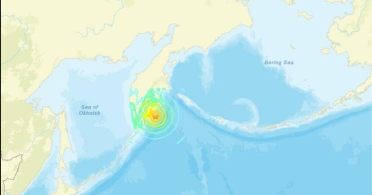Russia: New strong 7.8 Richter earthquake in Kamchatka – Alert the authorities