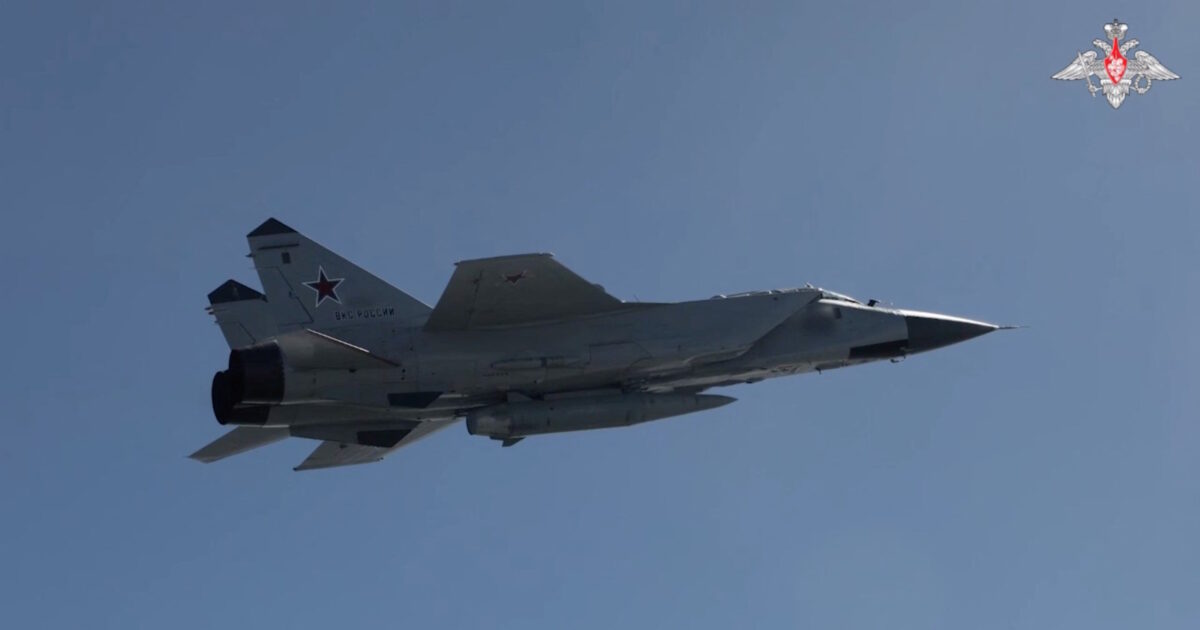 Alarm in Estonia: Three Russian MiG-31 breached its airspace