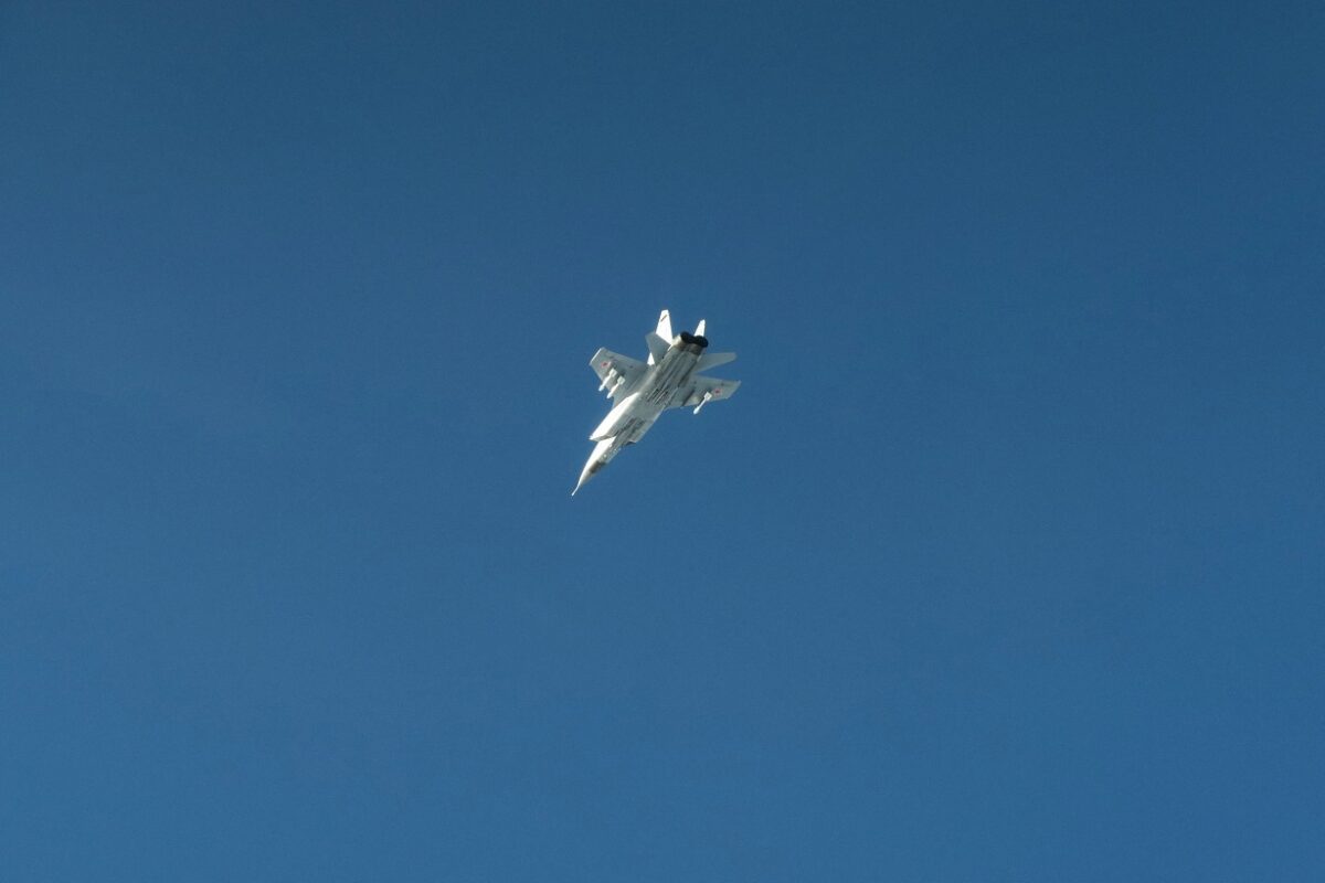 Russian mig-31 fighter