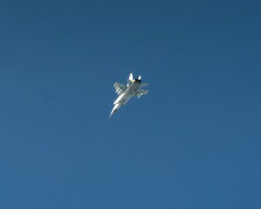 Russian mig-31 fighter