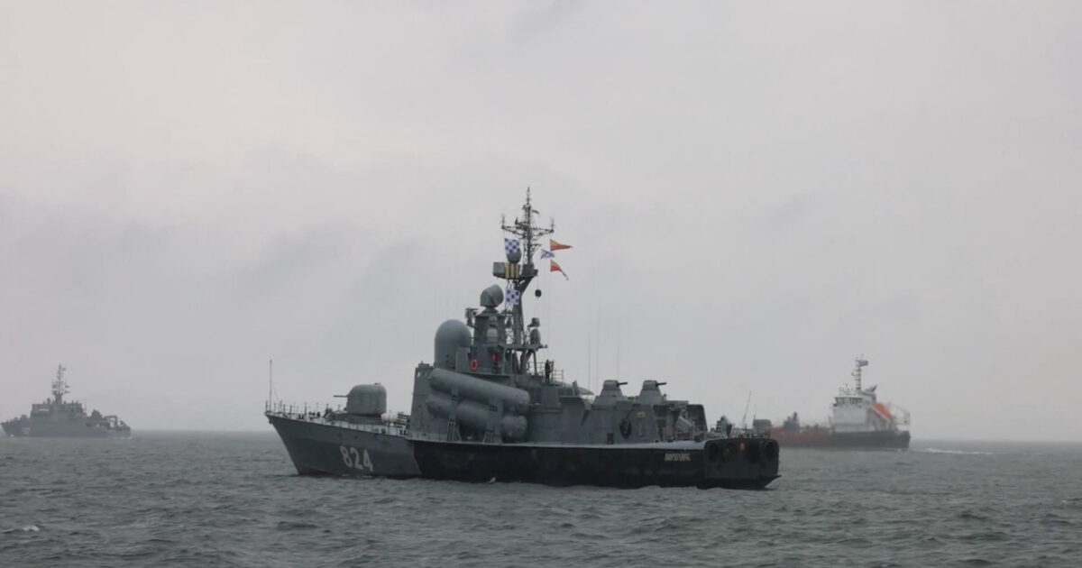 Russian warship was operating near Denmark at the same time as drones flights to the country’s airports