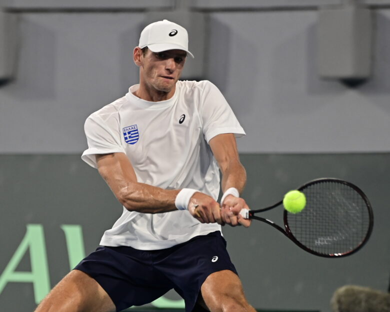 Davis Cup: Ήττα για τον Στέφανο Σακελλαρίδη και 1-0 για τη Βραζιλία κόντρα στην Ελλάδα