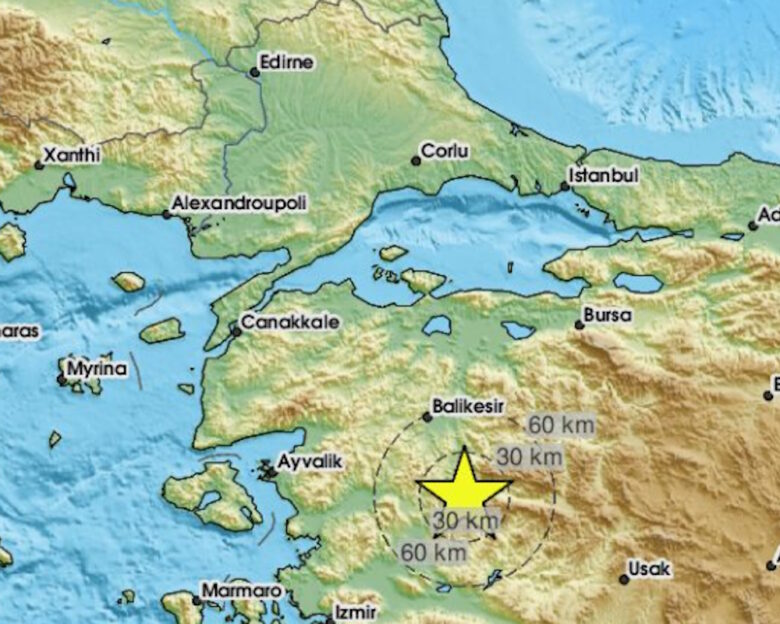 Σεισμός 5,1 Ρίχτερ στην Τουρκία – Επίκεντρο η περιοχή που χτυπήθηκε σκληρά από τον Εγκέλαδο τον Αύγουστο