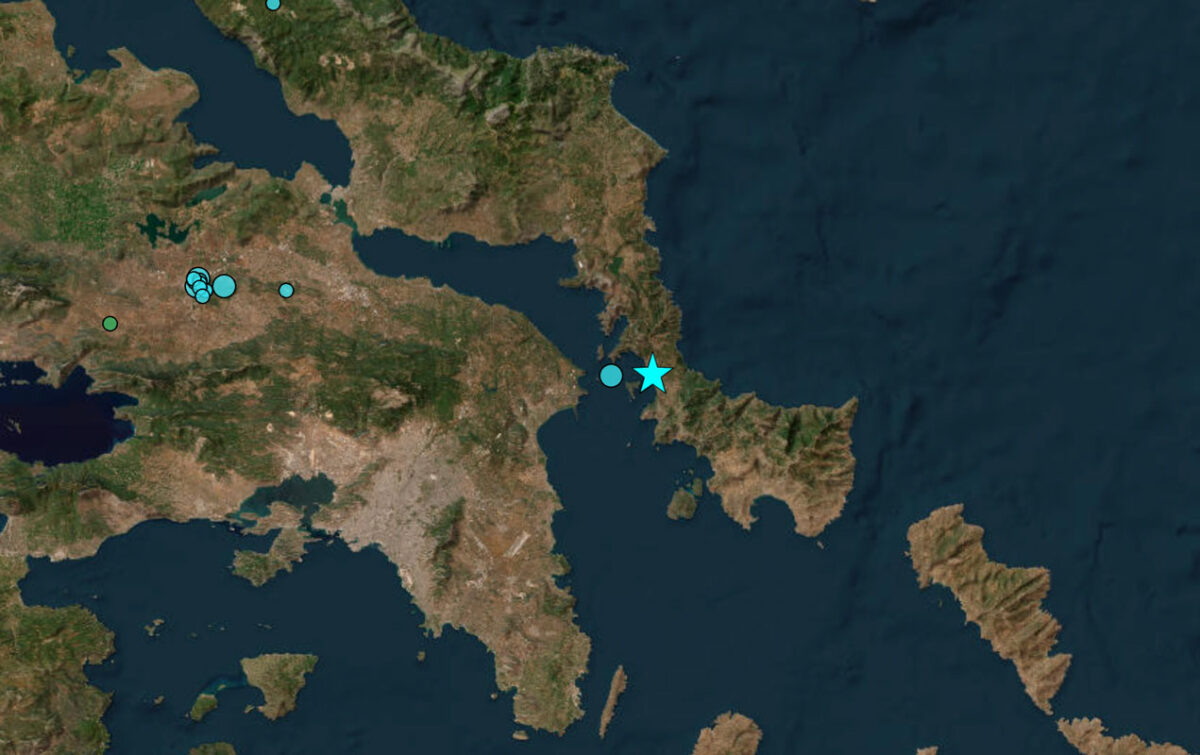 Σεισμός 5,2 Ρίχτερ στην Εύβοια, αισθητός στην Αθήνα