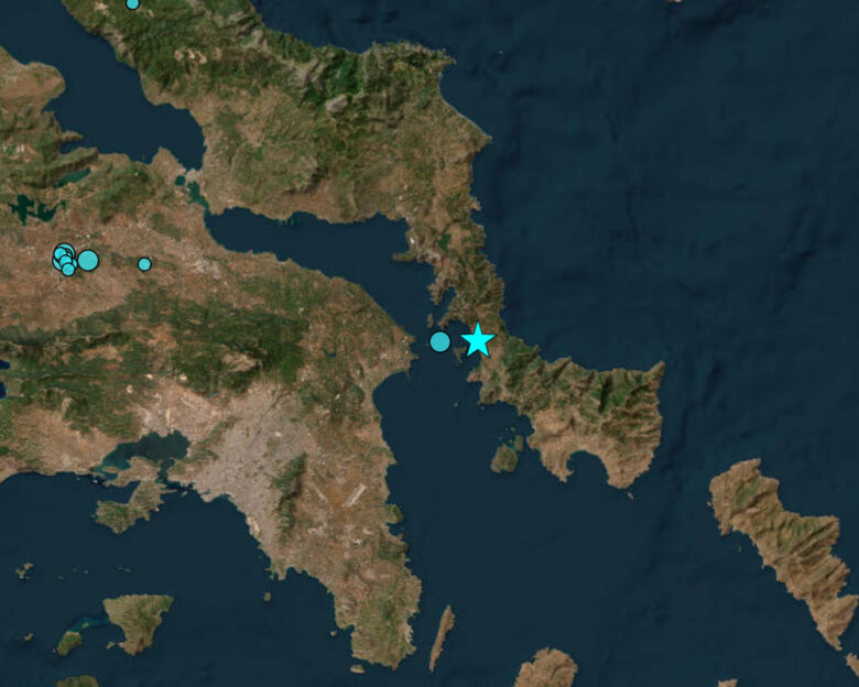 Σεισμός 5,2 Ρίχτερ στην Εύβοια, αισθητός στην Αθήνα