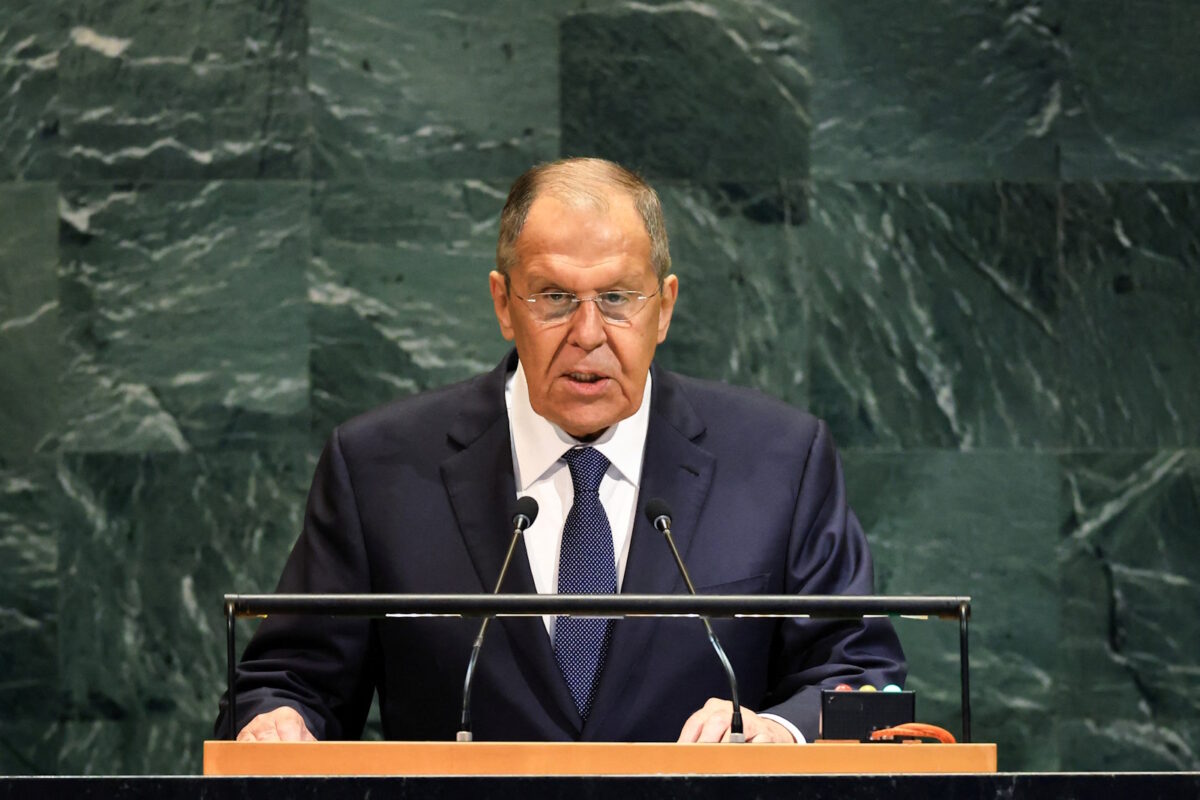 Ο Σεργκέι Λαβρόφ