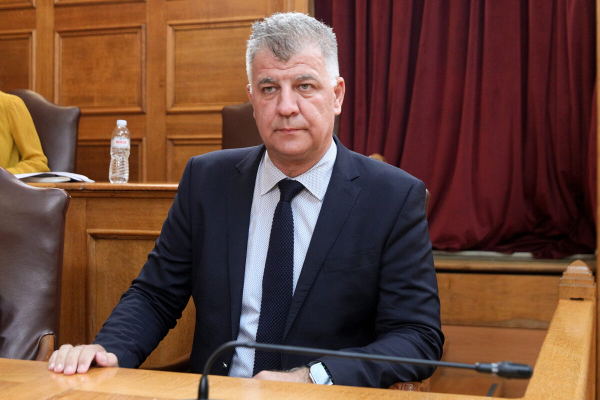 Ο Ευάγγελος Σημανδράκος