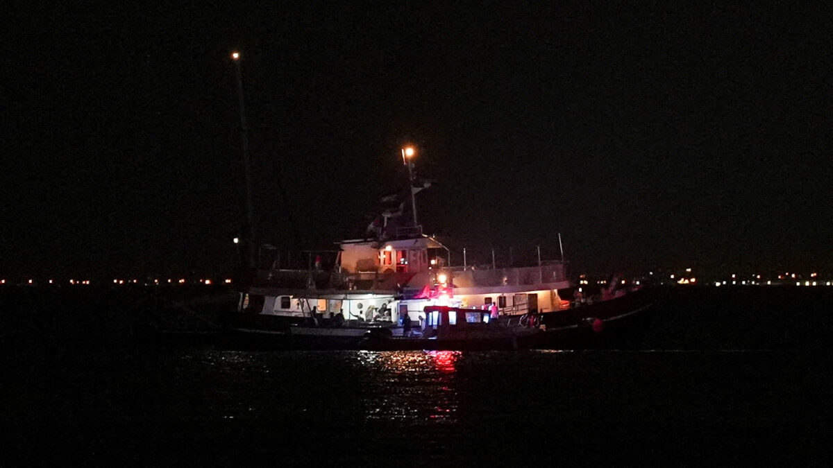 Ένα σκάφος της Global Sumud flotilla