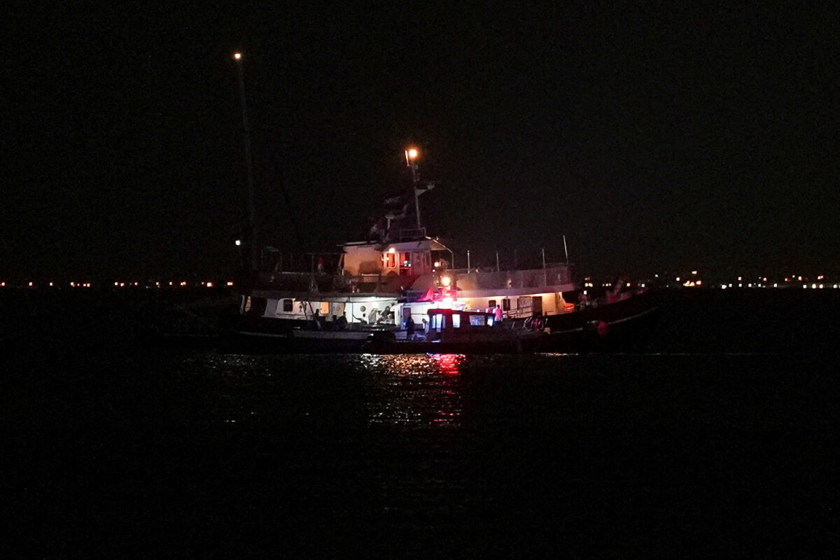 Ένα σκάφος της Global Sumud flotilla
