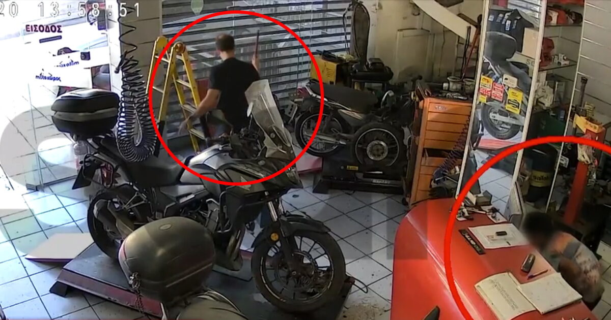 Video documentary with young Roma stealing a workshop while the owner is inside: “We came one meter”