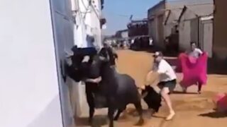 Ταύρος επιτέθηκε και πέταξε στον αέρα 17χρονο τραυματίζοντας τον σοβαρά