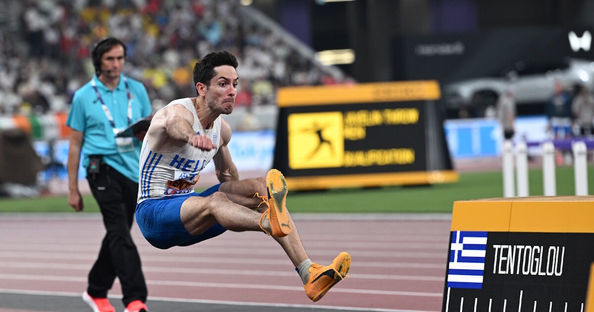 Injured Miltos Tentoglou stayed 11th in the final of the length of the World Track and Athletics Championships
