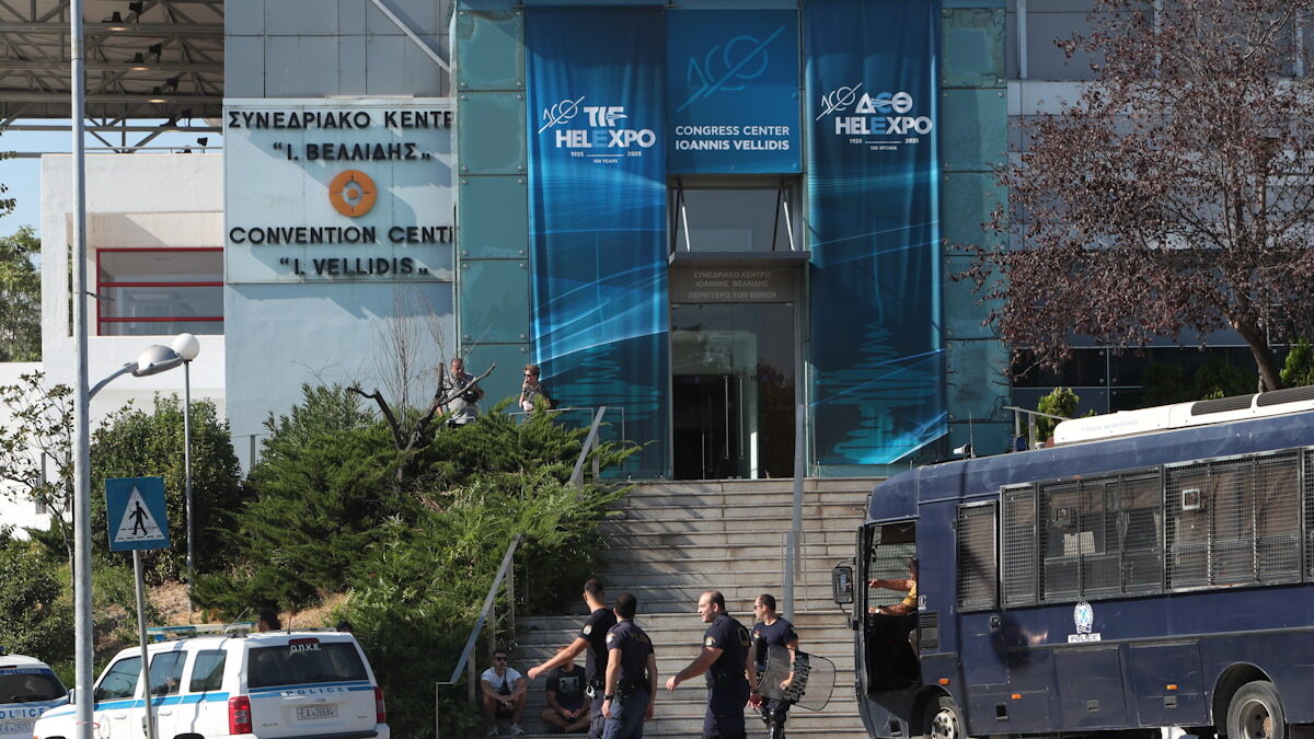 Μέτρα ασφαλείας εν όψει της ομιλίας του Πρωθυπουργού Κυριάκου Μητσοτάκη στην 89η ΔΕΘ