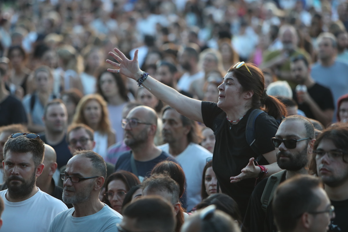 Συγκέντρωση διαμαρτυρία στη Θεσσαλονίκη  για το σιδηροδρομικό δυστύχημα στα Τέμπη