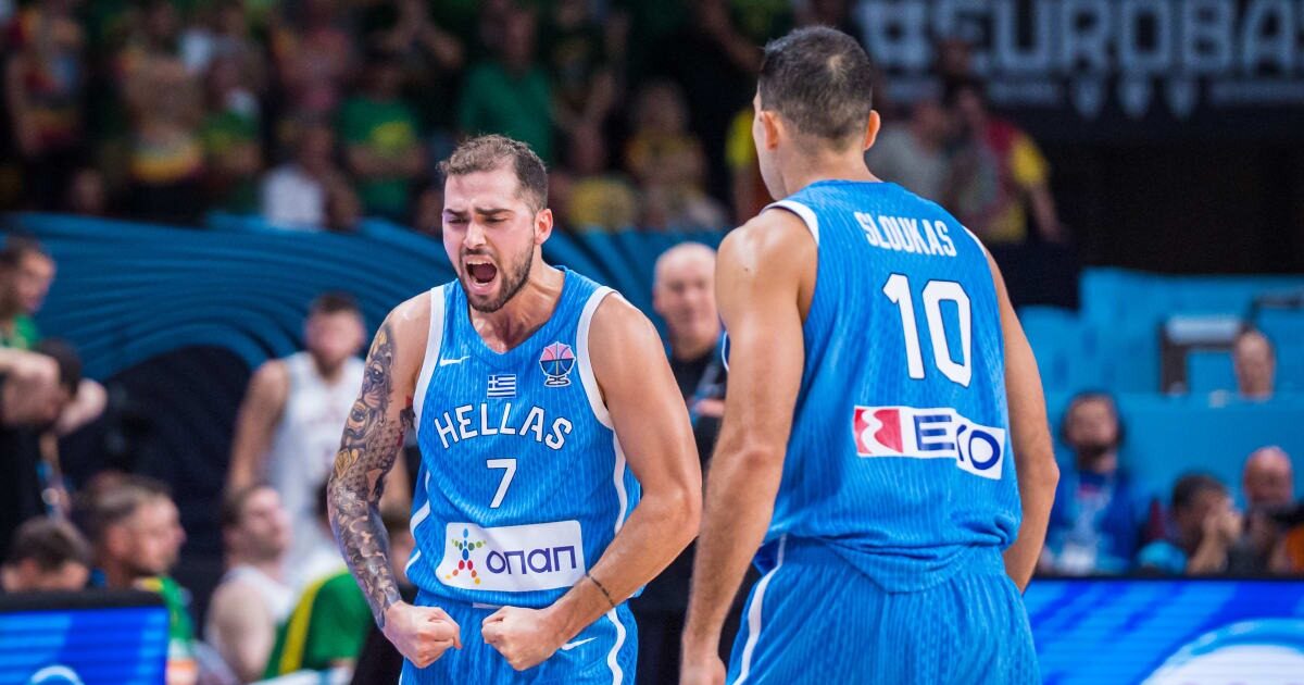 Lithuania – Greece: The explosion of Vassilis Toliopoulos, the sweeping John and the catalyst Costas Antetokounbos