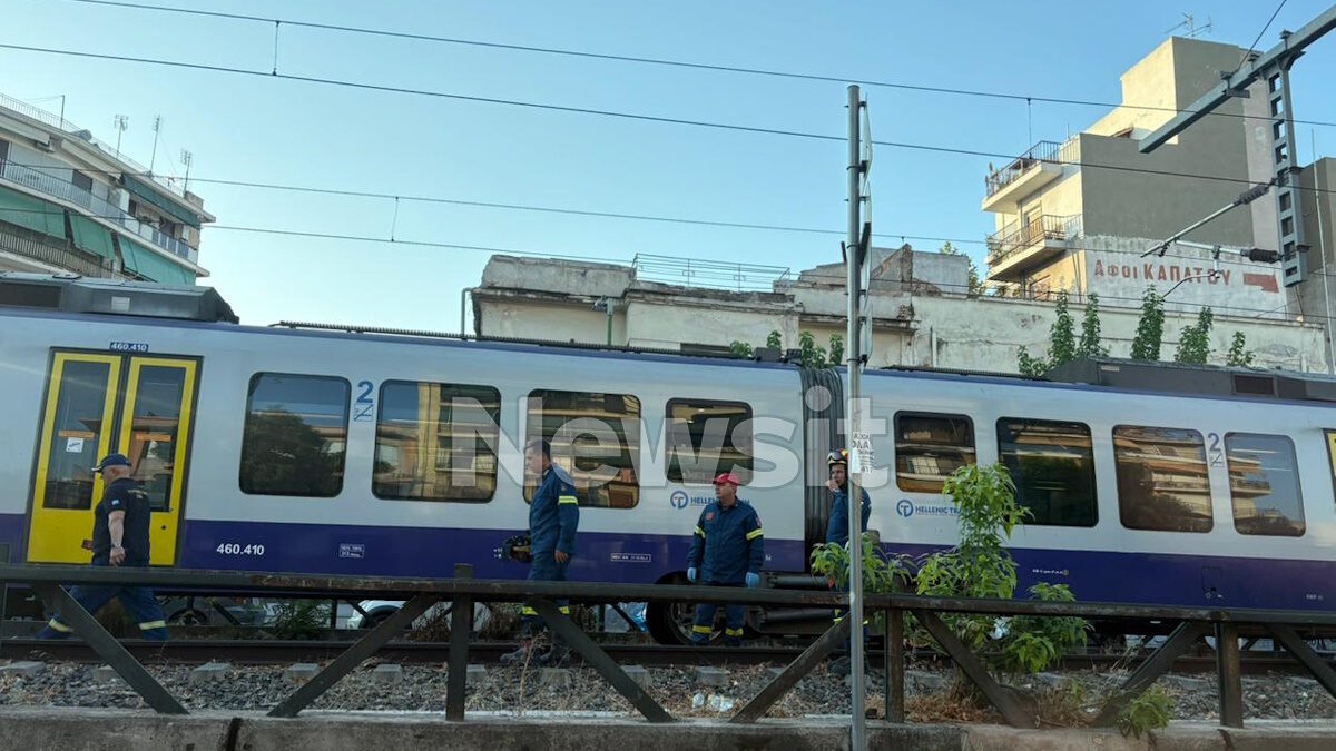 Τρένο παρέσυρε πεζό
