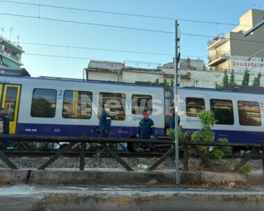 Τρένο παρέσυρε πεζό