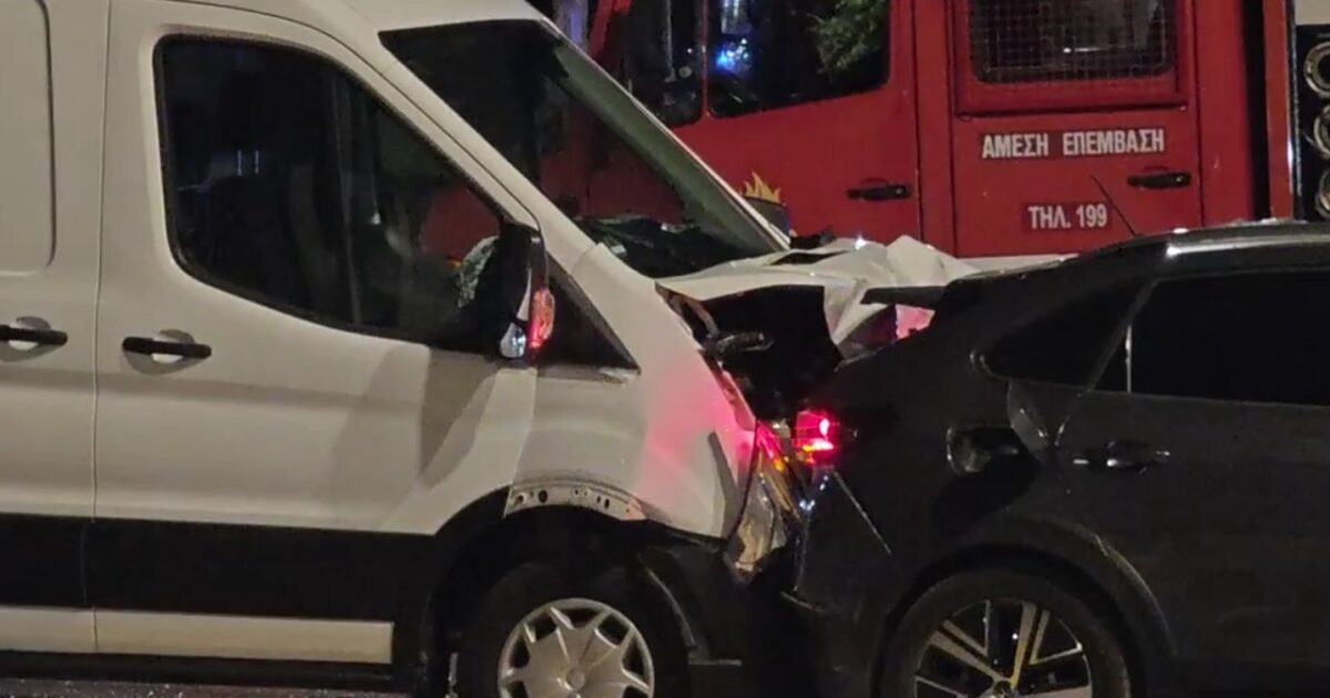Traffic accident with injury to Vouliagmeni – closed right lane