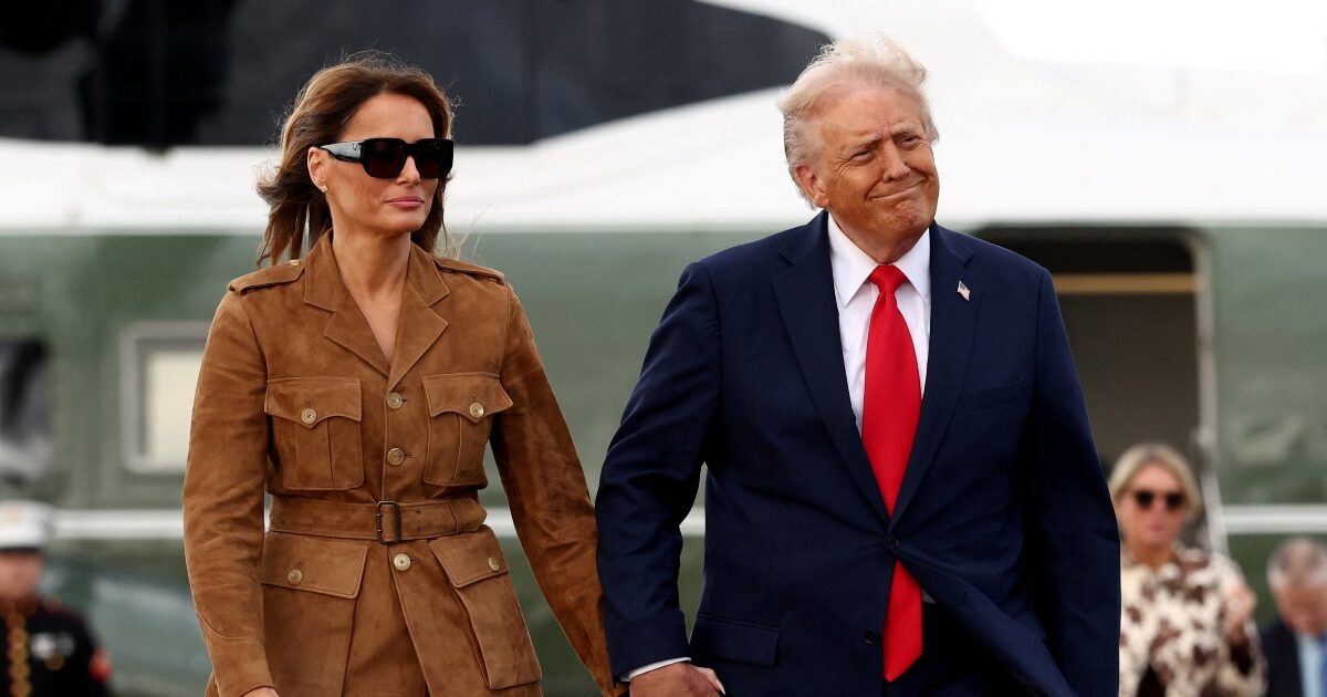 Longing for Donald and Melania Trump: Their helicopter made forced landing due to technical problem