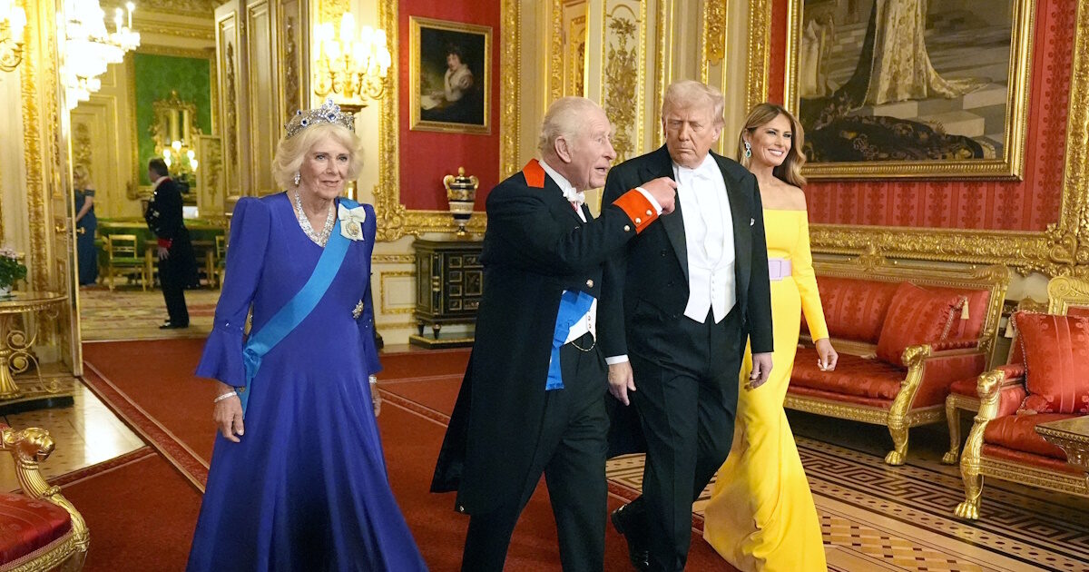 Donald Trump: With a dinner of absolute lukewarm from the royal family his visit to Britain was “sealed”