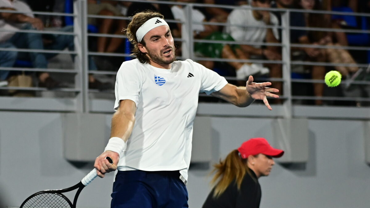 Ο Στέφανος Τσιτσιπάς στο Davis Cup