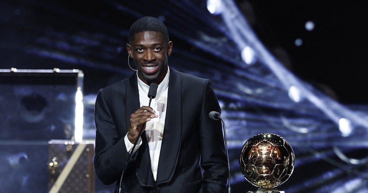 Usman Dembele: The message of the French striker after conquering the Golden Ball and congratulations by Lionel Messi