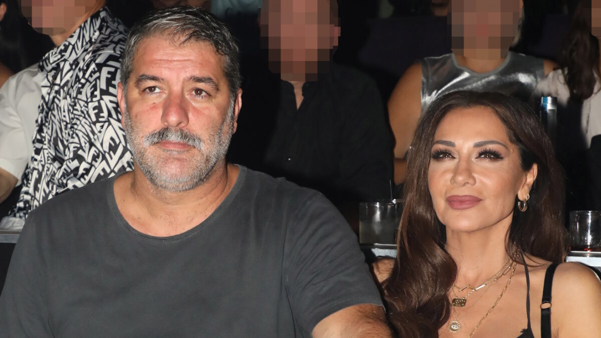 Βασίλης Μπισμπίκης και Δέσποινα Βανδή
