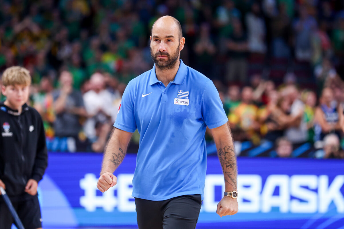 Ο Βασίλης Σπανούλης στο Eurobasket 2025