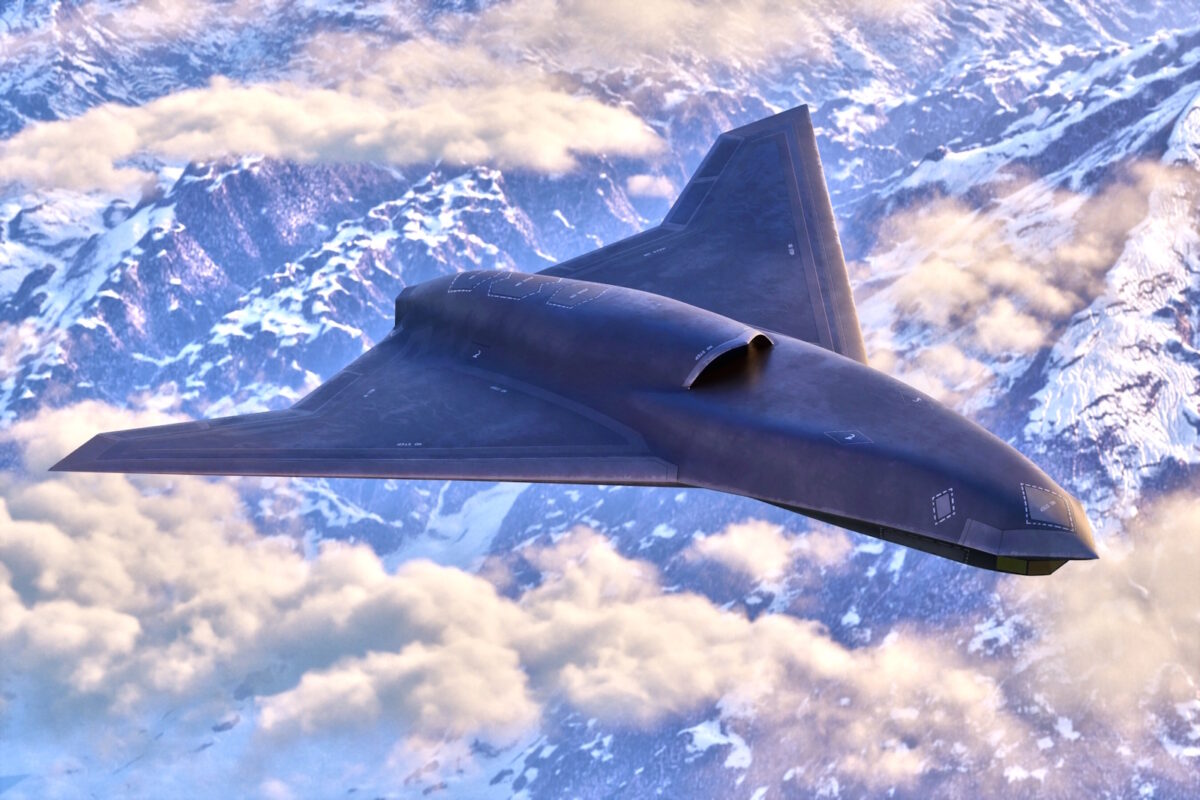 Concept art του μη επανδρωμένου αεροσκάφους Vectis / Φωτογραφία Lockheed Martin
