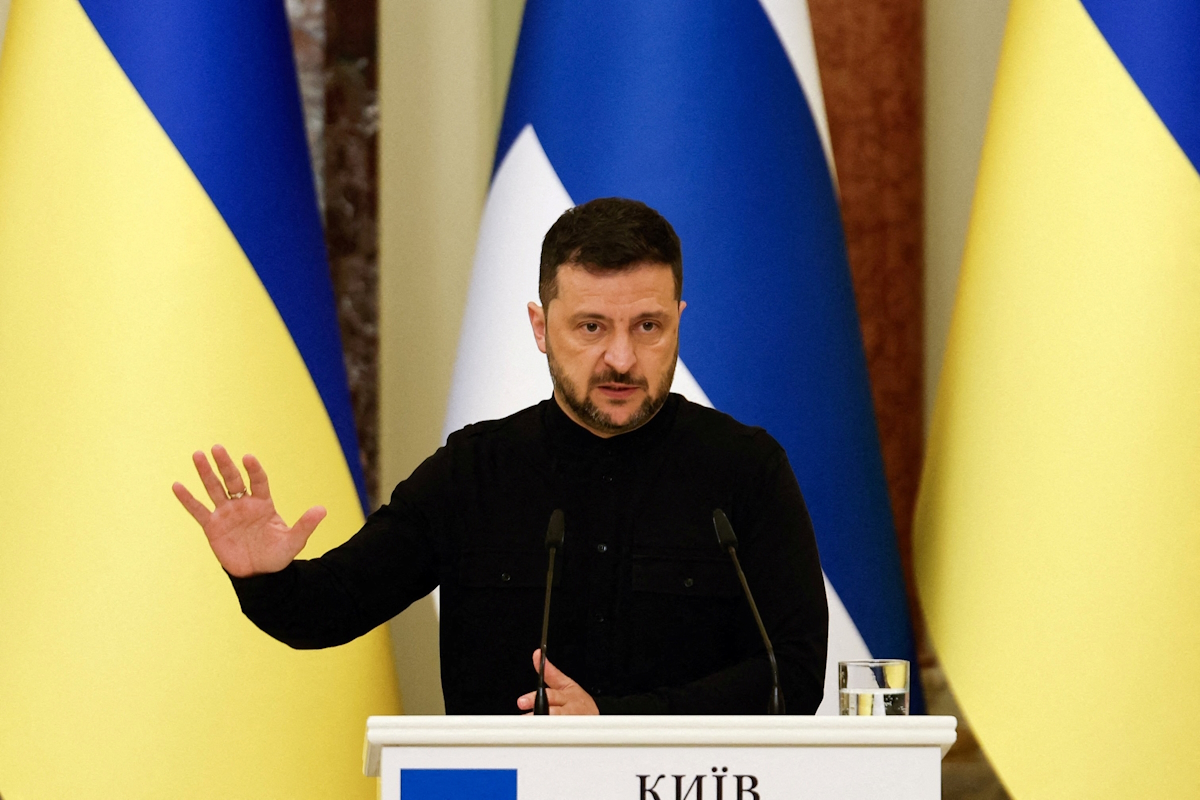 Ο Πρόεδρος της Ουκρανίας, Volodymyr Zelenskiy