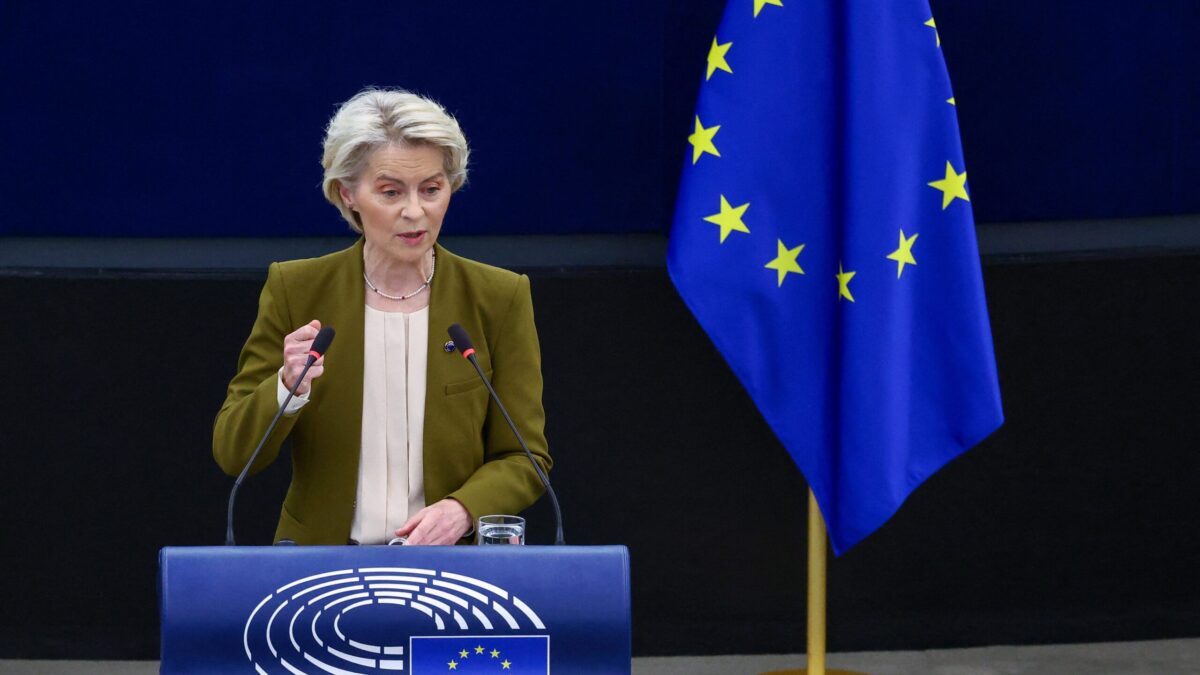 Η πρόεδρος της Κομισιόν, Ούρσουλα φον ντερ Λάιεν