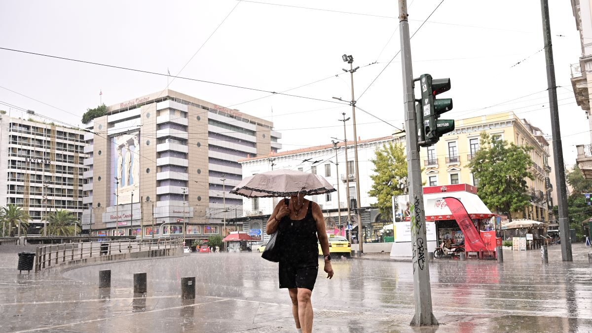 Βροχή στην Αθήνα