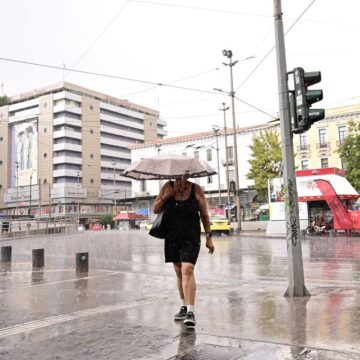 Βροχή στην Αθήνα