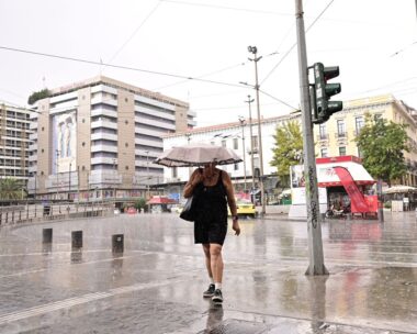 Βροχή στην Αθήνα