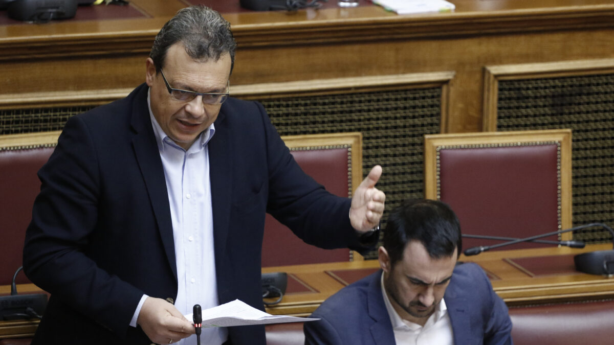 Σωκράτης Φάμελλος και Αλέξης Χαρίτσης