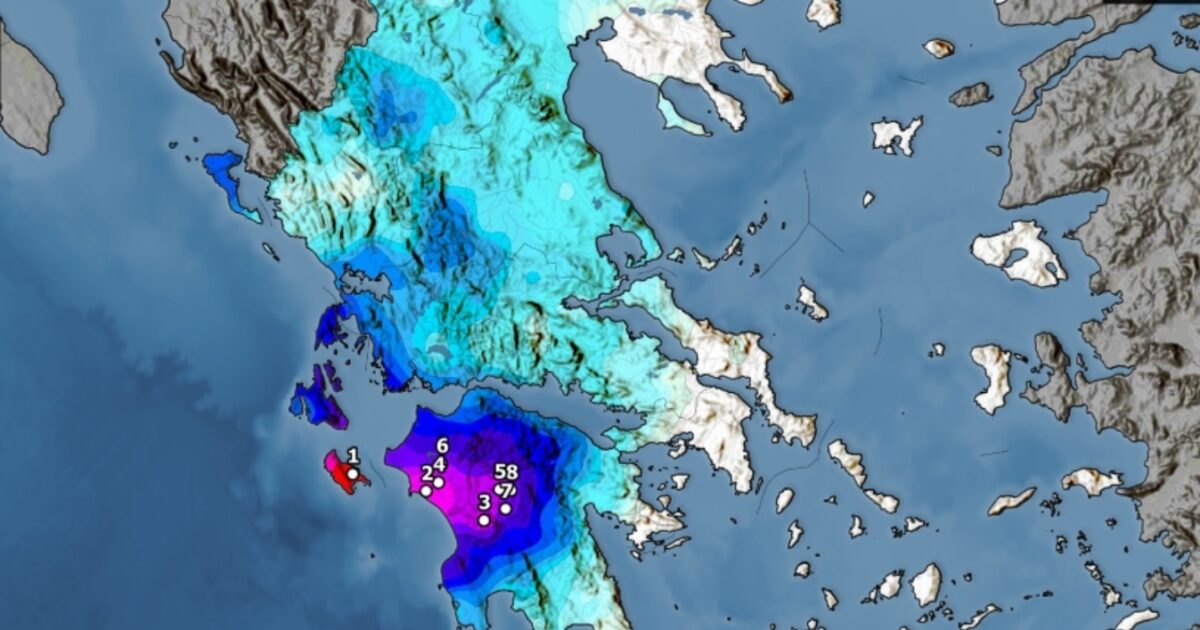 Zakynthos: Problems in flights due to bad weather – at 114mm rain height