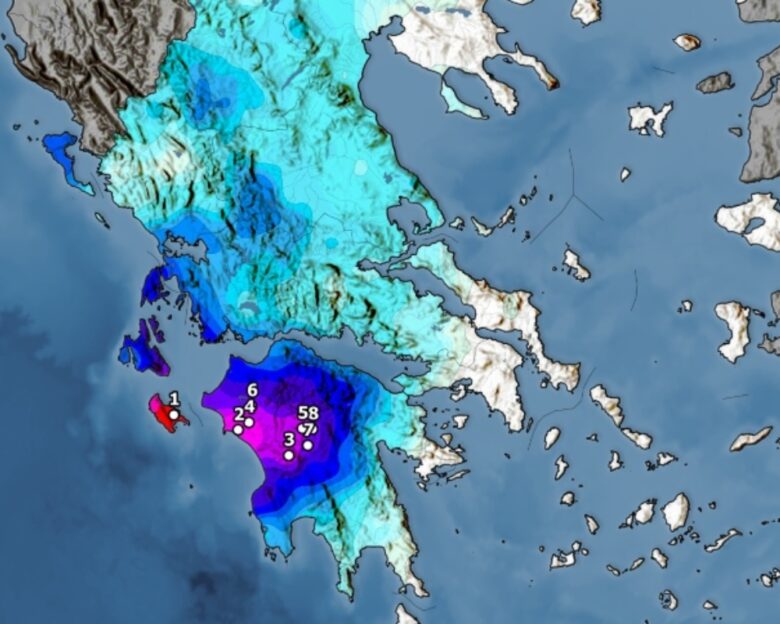 Ζάκυνθος: Προβλήματα στις πτήσεις λόγω της κακοκαιρίας – Στα 114mm το ύψος βροχής