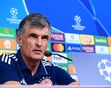 Ο προπονητής του Ολυμπιακού, Χοσέ Λουίς Μεντιλίμπαρ (ΦΩΤΟ ΓΙΩΡΓΟΣ ΜΑΤΘΑΙΟΣ