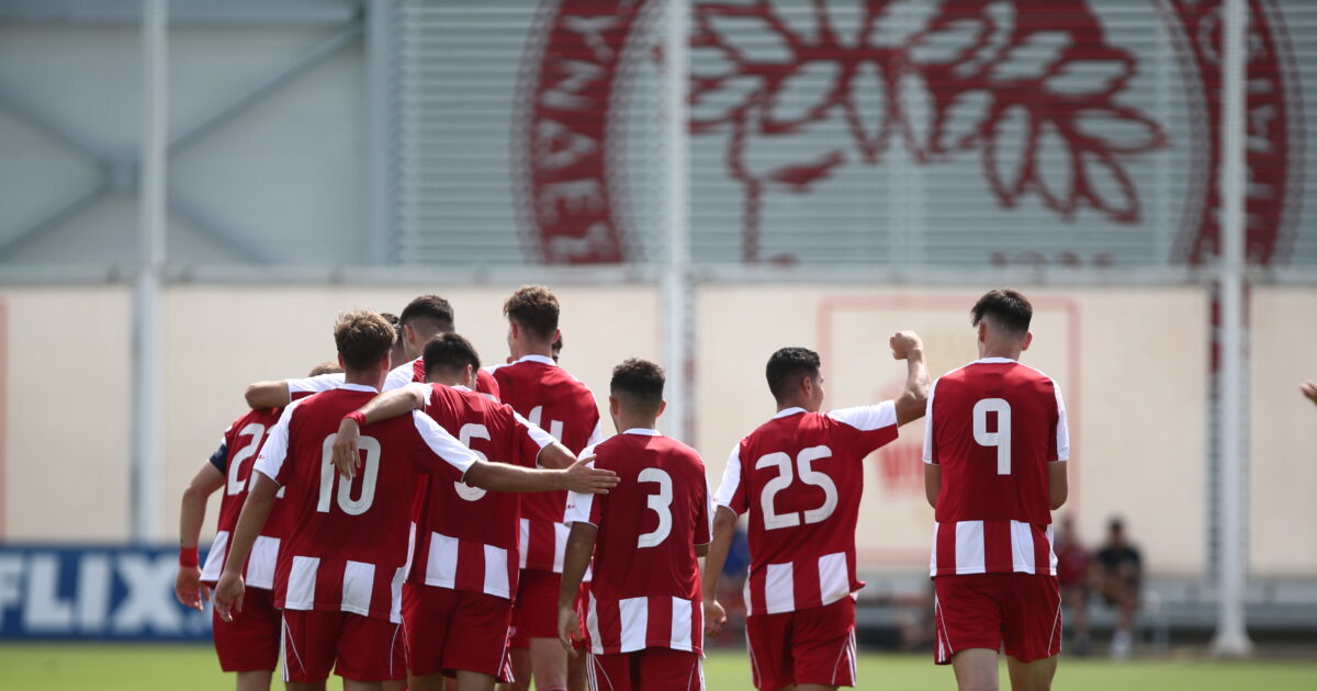Olympiacos – Paphos 4-0: Impressive Start for Piraeus in the Youth League
