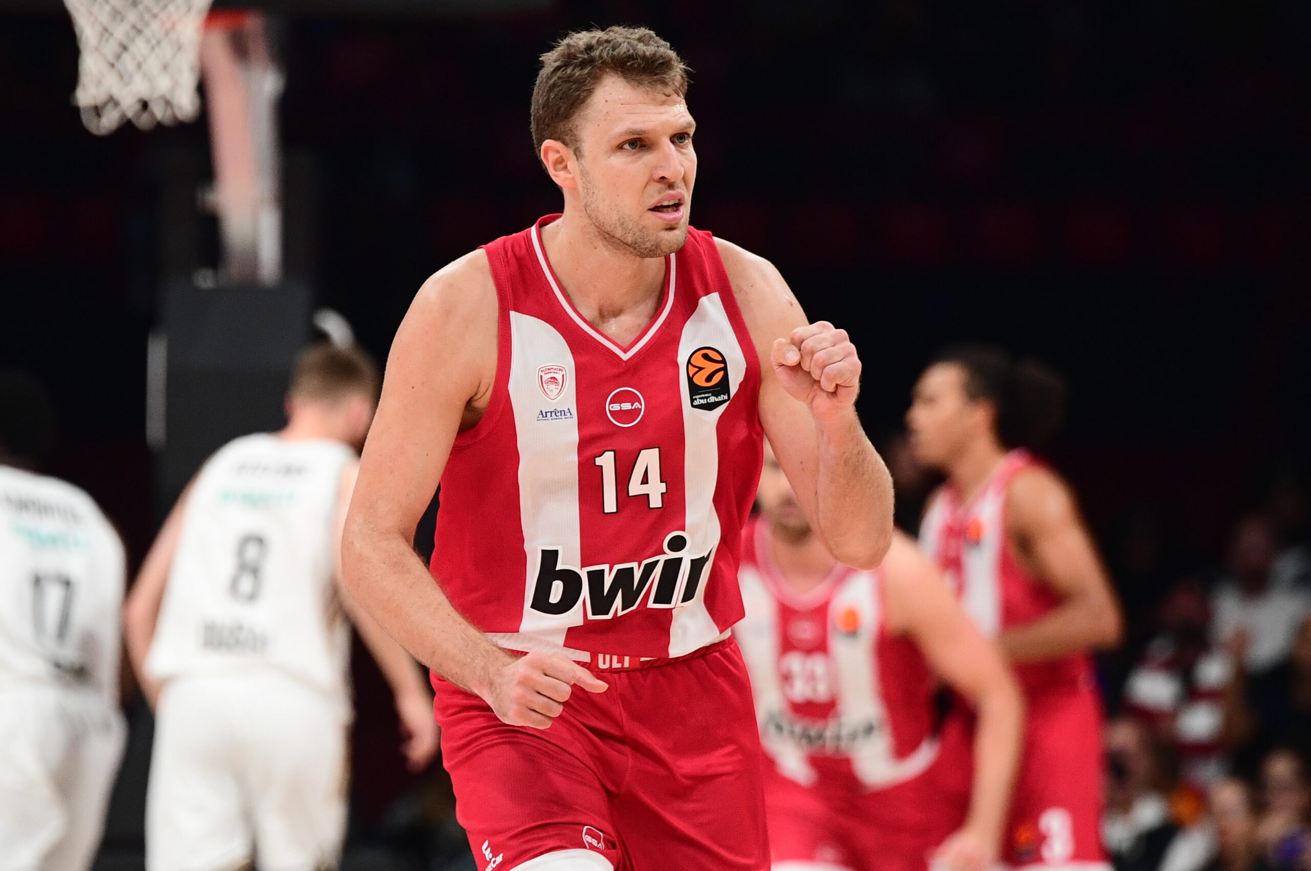EUROLEAGUE 2025-2026 / ΟΛΥΜΠΙΑΚΟΣ - ΝΤΟΥΜΠΑΙ.(KLODIAN LATO / EUROKINISSI)