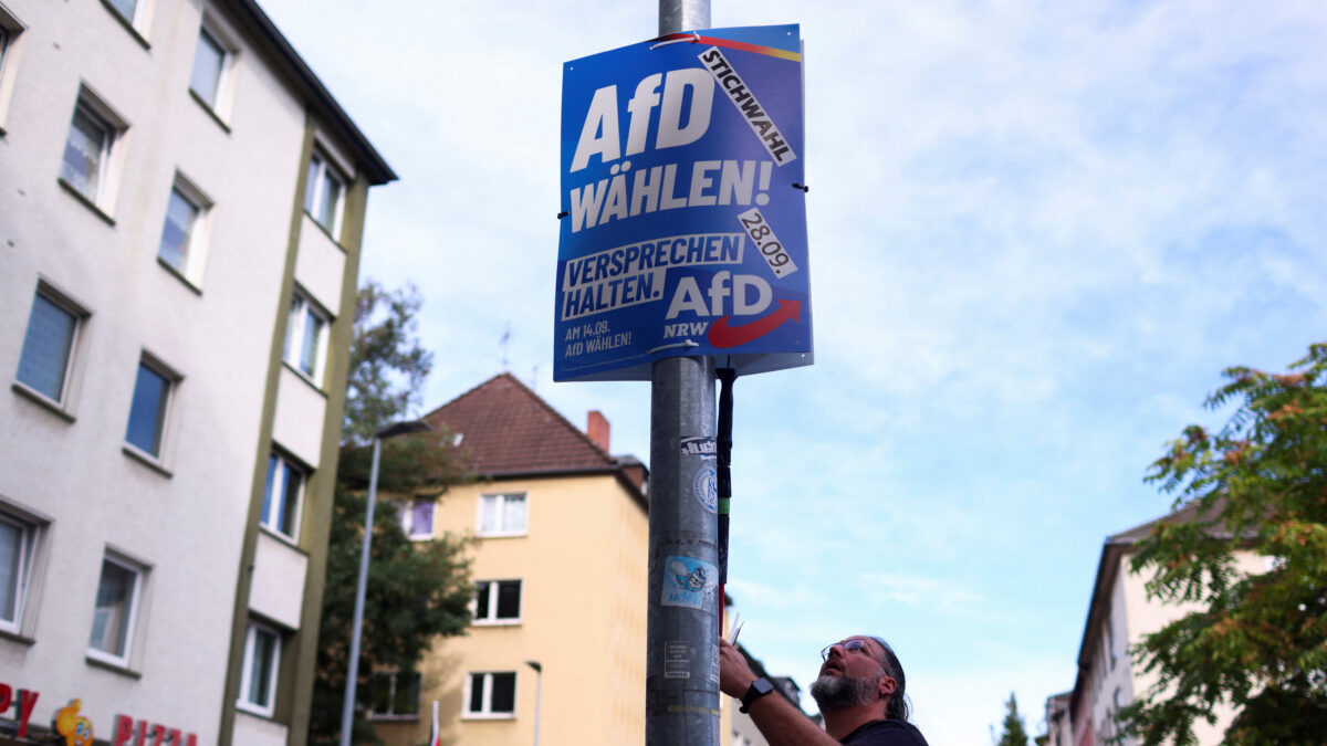 Αφίσα του AFD στη Γερμανία