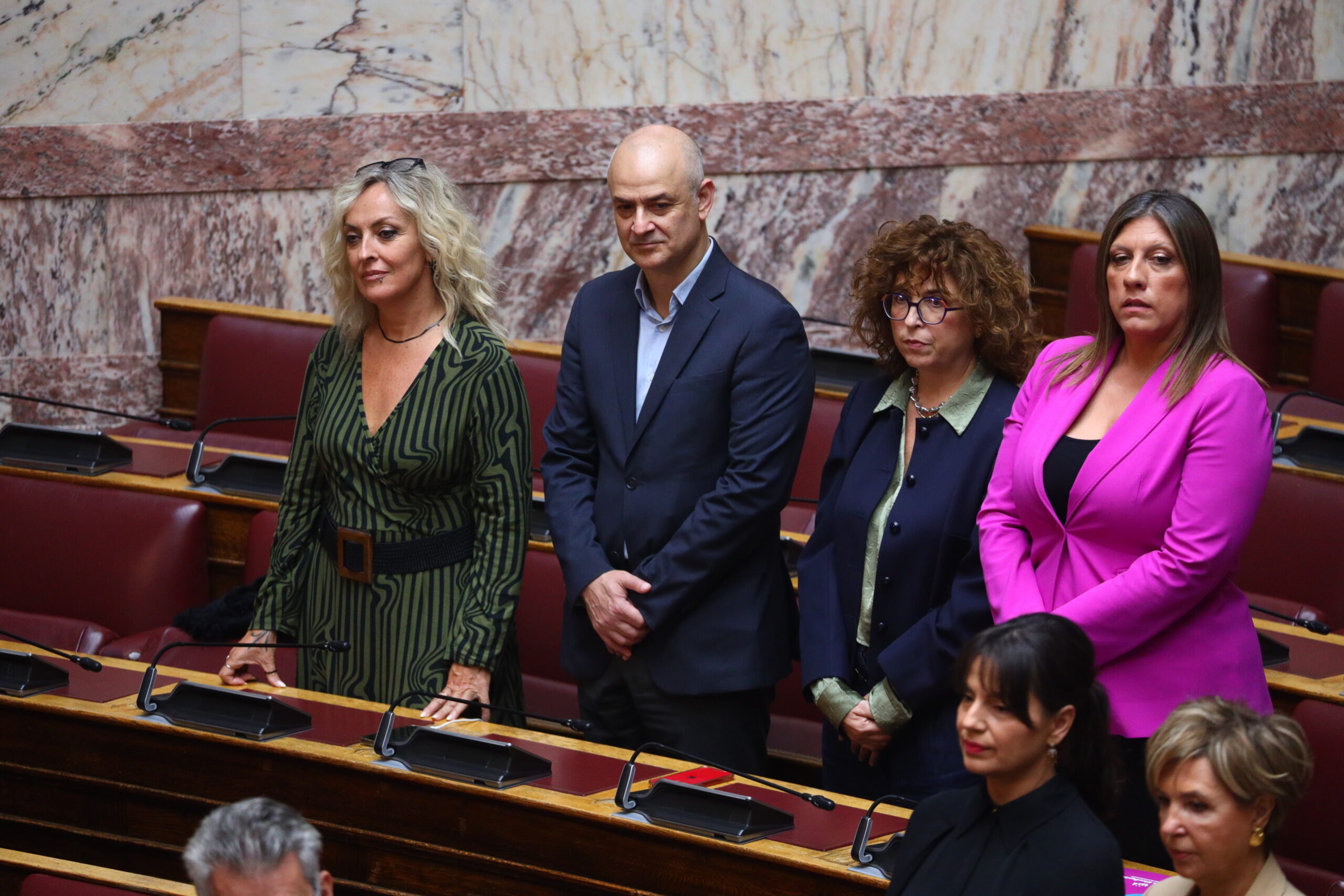 Αγιασμός για την έναρξη των εργασιών της Γ' Συνόδου από τον Μακαριώτατο Αρχιεπίσκοπο Αθηνών και Πάσης Ελλάδος Ιερώνυμο και τα μέλη της Διαρκούς Ιεράς Συνόδου, Δευτέρα 6 Οκτωβρίου 2025. (ΓΙΑΝΝΗΣ ΠΑΝΑΓΟΠΟΥΛΟΣ