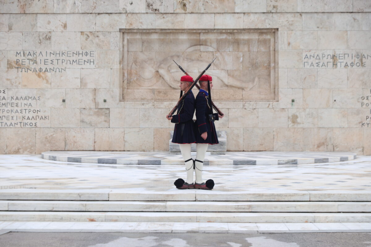 Το μνημείο της Αγνώστου Στρατιώτη