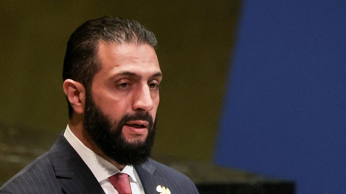 Ο ηγέτης της Συρίας Αχμέντ αλ Σάραα