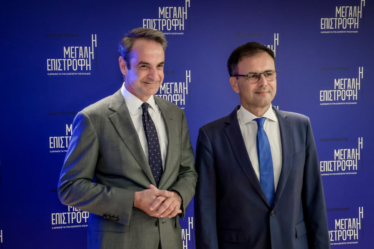 Κυριάκος Μητσοτάκης και Αλέξης Πατέλης